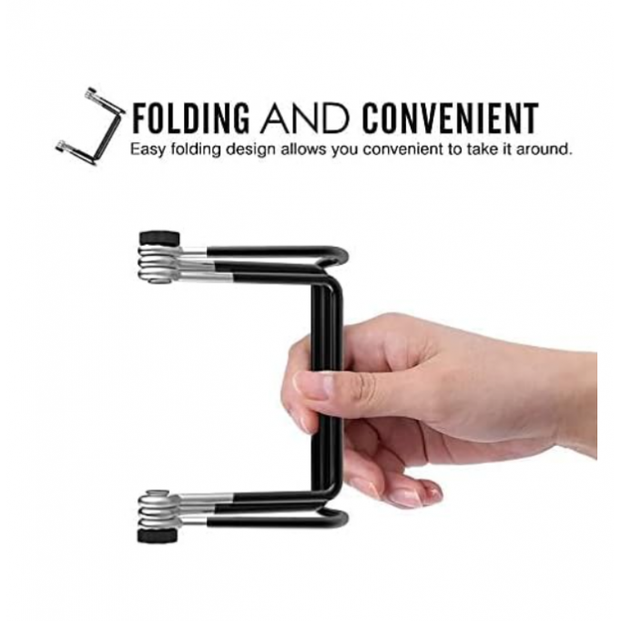 Adjustable Easel Foldable Tablet Stand Holder,Iron Display Desktop Tablet Stand