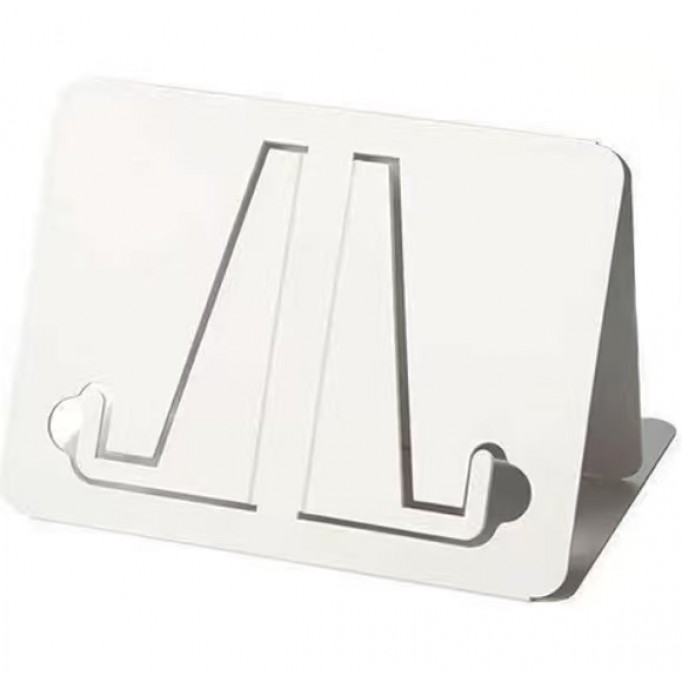 Convenient Folding Reading Bookshelf,Adjustable Angle Book Holder,Suitable .1 Pieces,White.